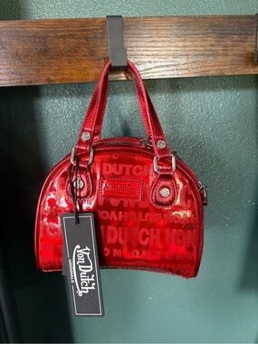 Red Von Dutch Purse